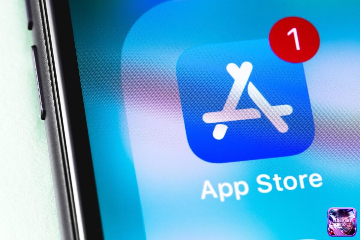 Anh em mở ứng dụng App store