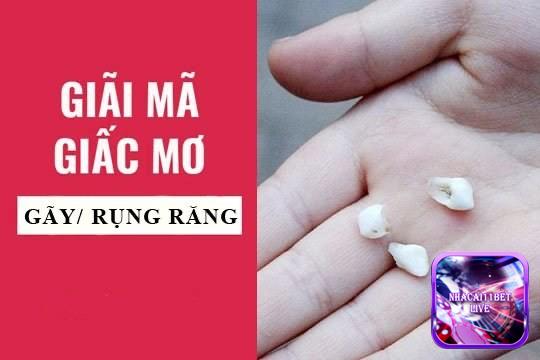 Nằm mơ thấy rụng răng đánh con gì?